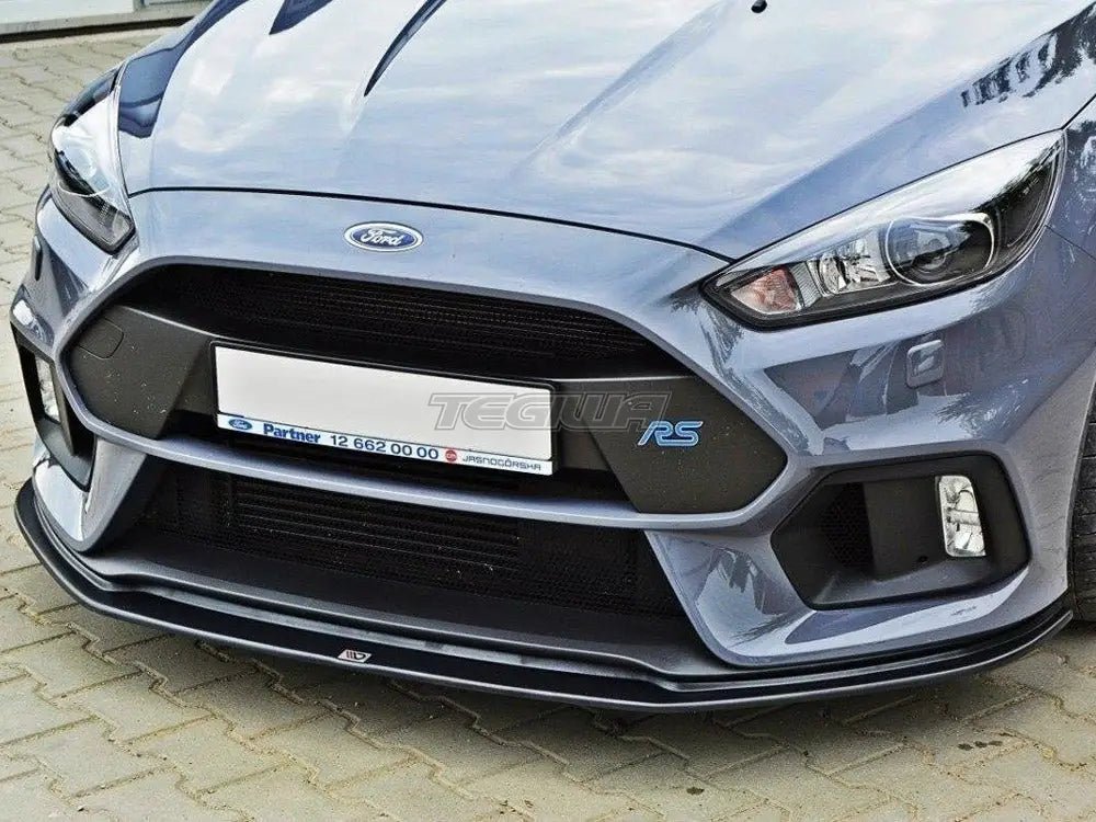 maxton-design-front-splitter-ford-focus-3-rs-v-gloss-black-splitters-skirts-diffusers-737.jpg Maxton Design Front Splitter Ford Focus 3 RS V.3 - Image 3