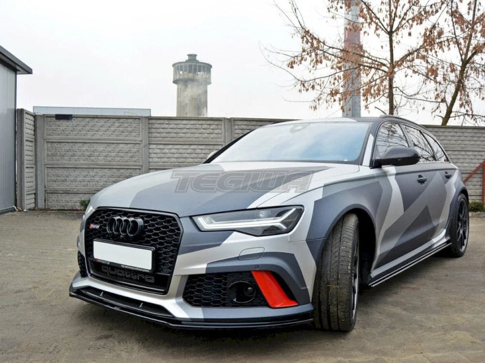 maxton-design-front-splitter-v-1-audi-rs6-c7-2013-up-gloss-black-splitters-skirts-diffusers-263.jpg Maxton Design Front Splitter V.1 Audi RS6 C7 2013-UP - Image 2