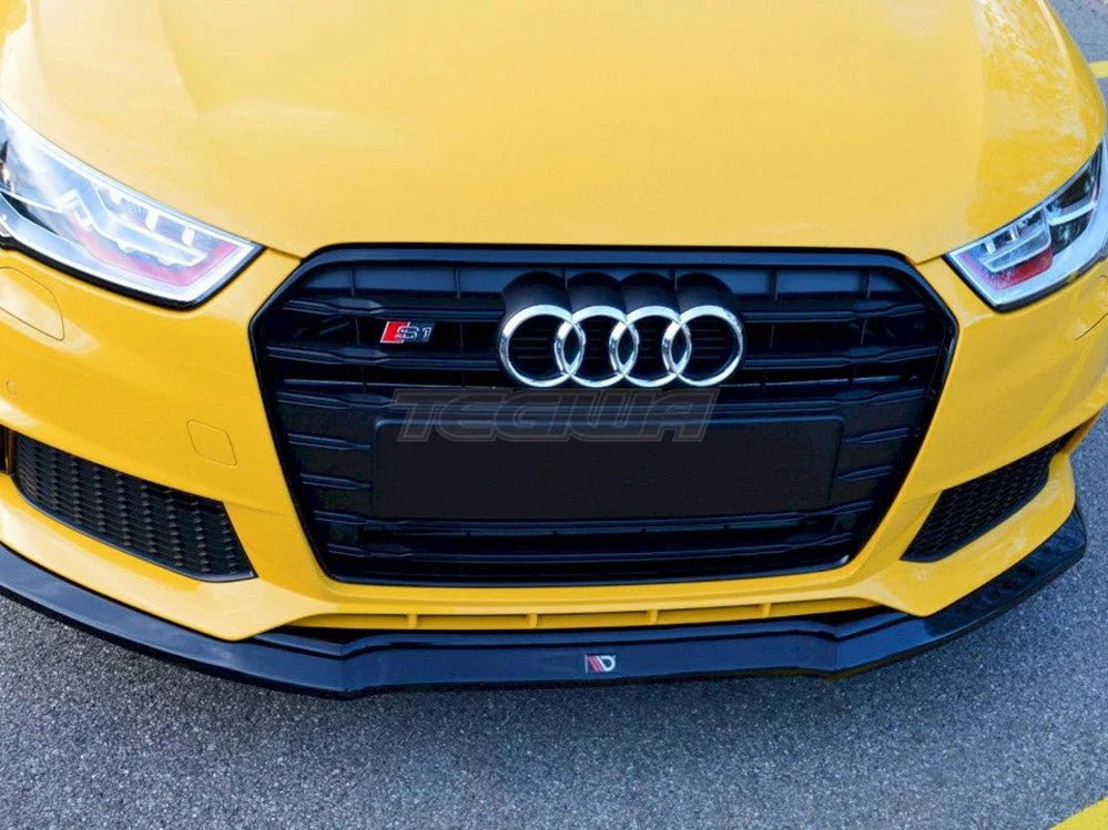 Maxton Design Front Splitter V.1 Audi S1 MK1 14-18 - Image 2