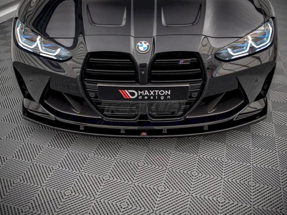 maxton-design-front-splitter-v-1-bmw-m4-g82-2021-gloss-black-splitters-skirts-diffusers-435.jpg Maxton Design Front Splitter V.1 BMW M4 G82 2021- - Image 3