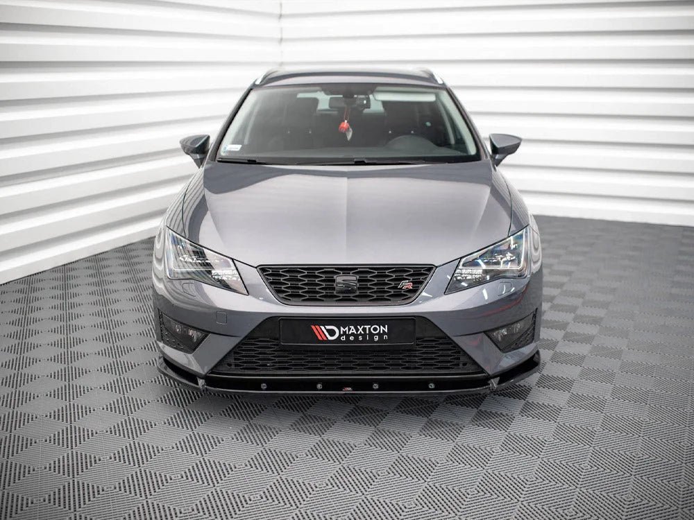 maxton-design-front-splitter-v-1-seat-leon-fr-cupra-mk3-12-16-gloss-black-splitters-skirts-diffusers-825.jpg Maxton Design Front Splitter V.1 Seat Leon FR Cupra MK3 12-16 - Image 2
