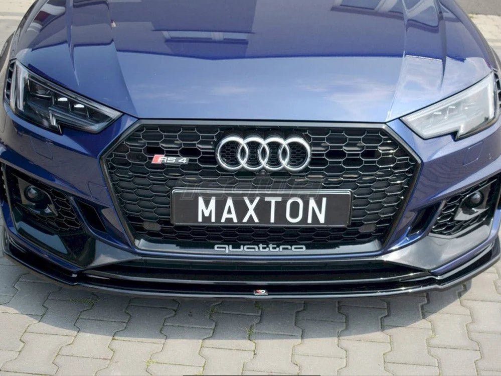 Maxton Design Front Splitter V.2 Audi RS4 B9 17-19 - Image 3