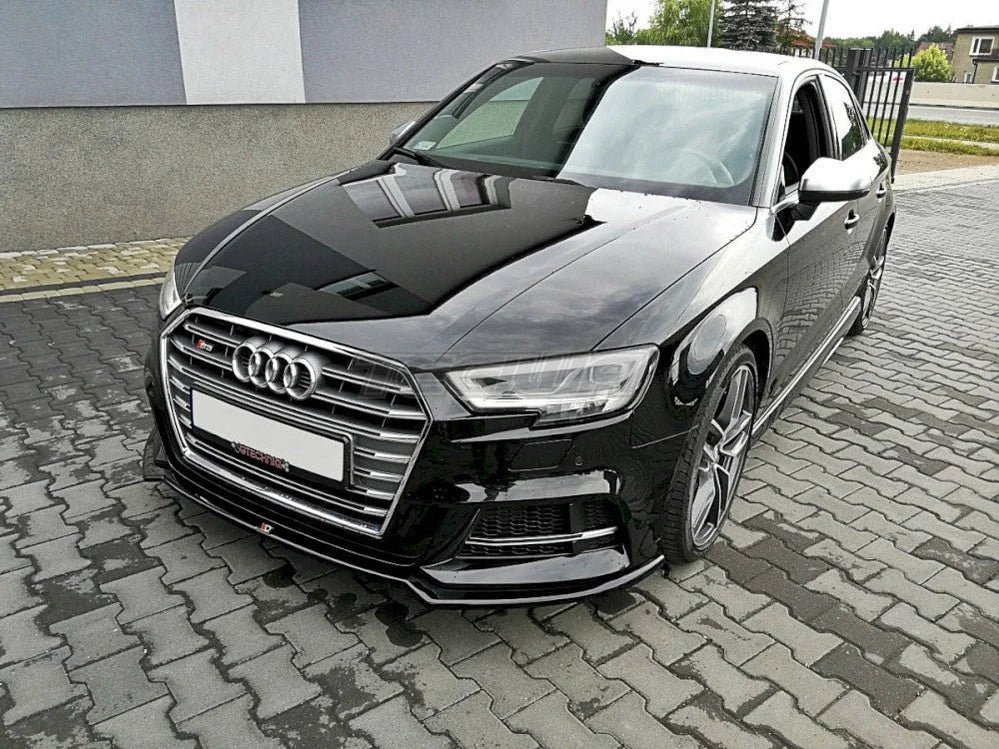 maxton-design-front-splitter-v-2-audi-s3-a3-s-line-8v-facelift-sedan-17-20-gloss-black-splitters-skirts-diffusers-615.jpg Maxton Design Front Splitter V.2 Audi S3 A3 S-line 8V Facelift Sedan 17-20 - Image 2