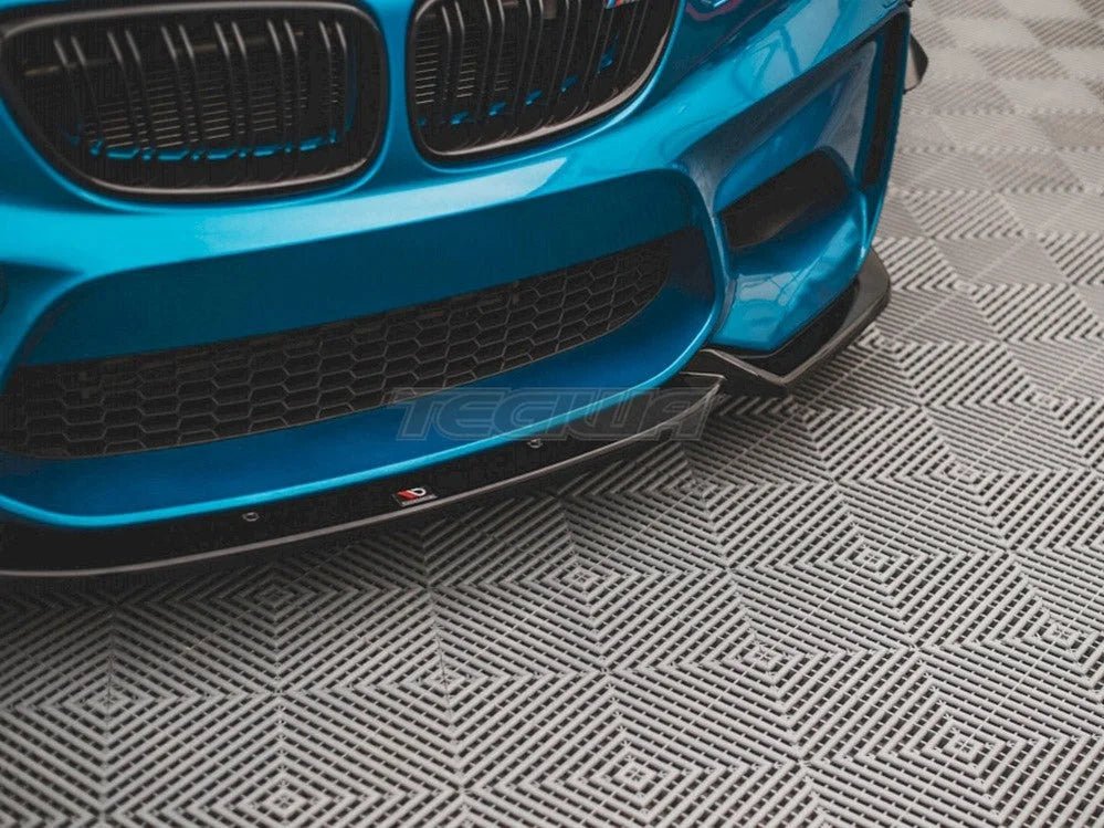 maxton-design-front-splitter-v-2-bmw-m2-f87-16-20-gloss-black-splitters-skirts-diffusers-593.jpg Maxton Design Front Splitter V.2 BMW M2 F87 16-20 - Image 2