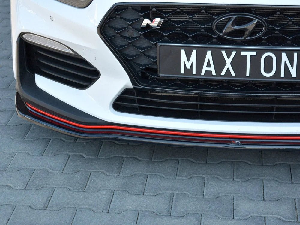 Maxton Design Front Splitter V.2 Hyundai I30 N MK3 Hatchback Fastback 2017- - Image 3