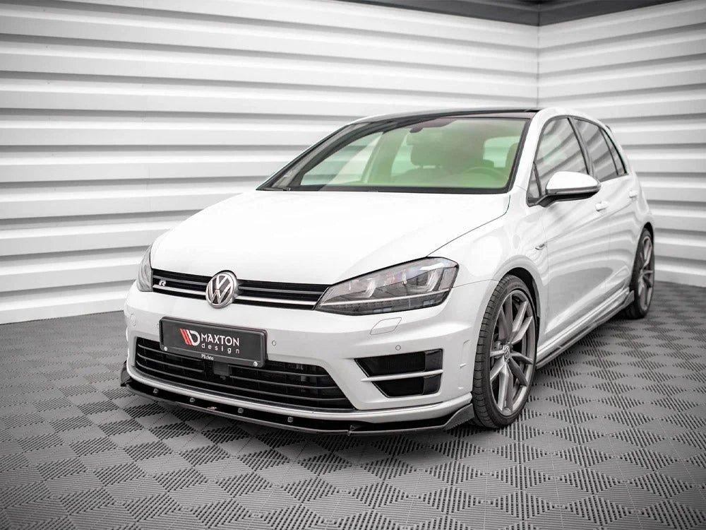 maxton-design-front-splitter-v-4-volkswagen-golf-r-mk7-13-16-gloss-black-splitters-skirts-diffusers-142.jpg Maxton Design Front Splitter V.4 Volkswagen Golf R MK7 13-16 - Image 2