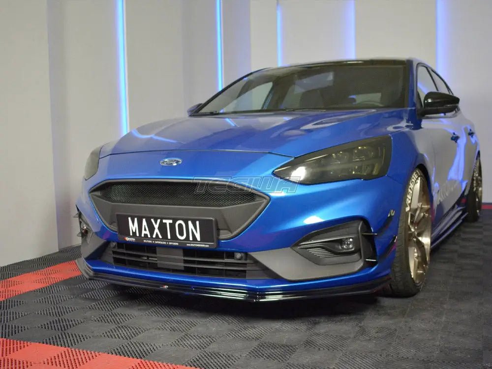 maxton-design-front-splitter-v-5-ford-focus-mk4-st-line-gloss-black-splitters-skirts-diffusers-264.jpg Maxton Design Front Splitter V.5 Ford Focus MK4 ST ST-Line - Image 2