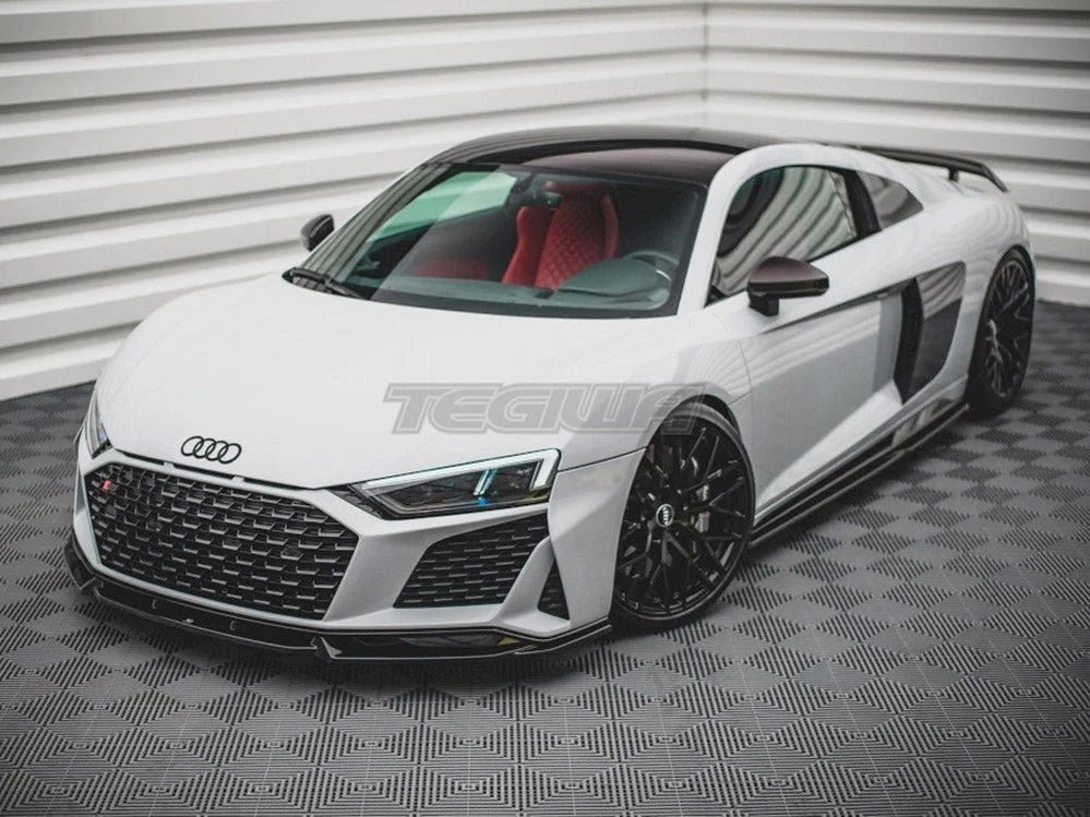 maxton-design-front-splitter-v1-audi-r8-mk2-facelift-2018-gloss-black-splitters-skirts-diffusers-177.jpg Maxton Design Front Splitter V1 Audi R8 MK2 Facelift 2018- - Image 2