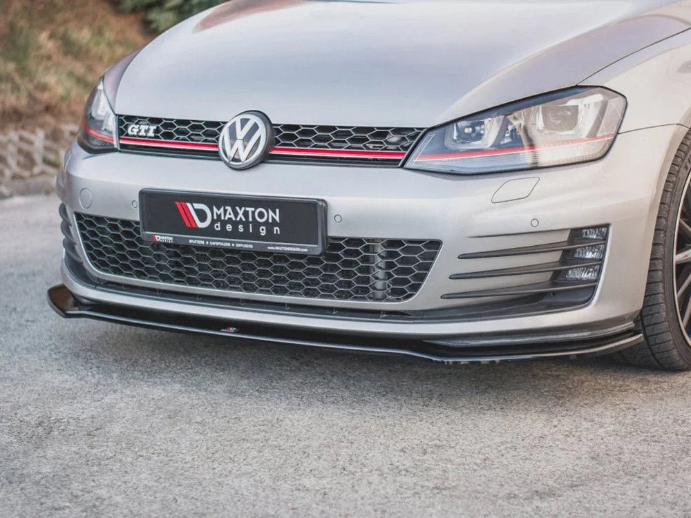maxton-design-front-splitter-v2-volkswagen-golf-mk7-gti-13-16-gloss-black-splitters-skirts-diffusers-605.jpg Maxton Design Front Splitter V2 Volkswagen Golf MK7 GTI 13-16 - Image 3