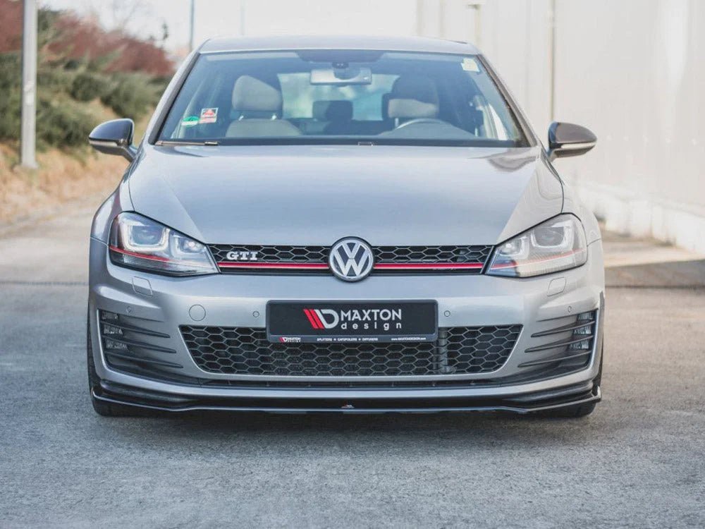 maxton-design-front-splitter-v2-volkswagen-golf-mk7-gti-13-16-gloss-black-splitters-skirts-diffusers-721.jpg Maxton Design Front Splitter V2 Volkswagen Golf MK7 GTI 13-16 - Image 2