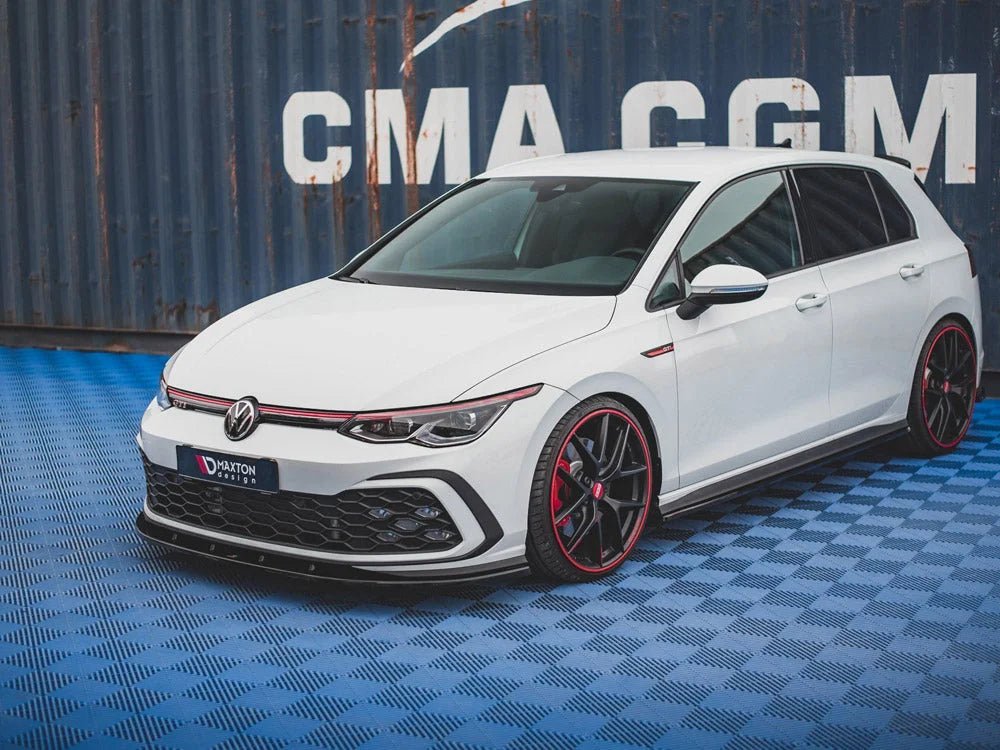 maxton-design-front-splitter-volkswagen-golf-mk8-gti-r-line-20-gloss-black-splitters-skirts-diffusers-876.jpg Maxton Design Front Splitter Volkswagen Golf MK8 GTI R-line 20- - Image 2