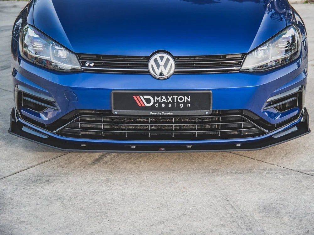 maxton-design-racing-front-splitter-v2-volkswagen-golf-7-r-facelift-17-20-splitters-skirts-diffusers-463.jpg Maxton Design Maxton Racing Front Splitter V2 Volkswagen Golf 7 R Facelift 17-20 - Image 4