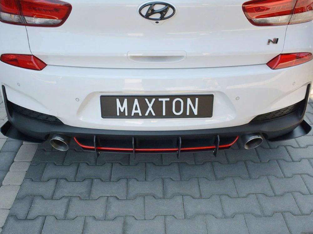 maxton-design-rear-diffuser-hyundai-i30-mk3-n-01-20-splitters-skirts-diffusers-118.jpg Maxton Design Rear Diffuser Hyundai I30 MK3 N 01-20 - Image 3