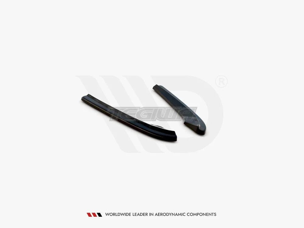 Maxton Design Rear Side Splitters Audi S4 A4 S-line B8 Sedan 09-11 - Image 4