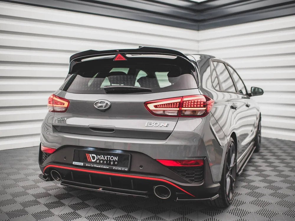 maxton-design-rear-side-splitters-v-2-hyundai-i30-n-hatchback-mk3-facelift-2020-gloss-black-skirts-diffusers-927.jpg Maxton Design Rear Side Splitters V.2 Hyundai I30 N Hatchback MK3 Facelift 2020- - Image 2