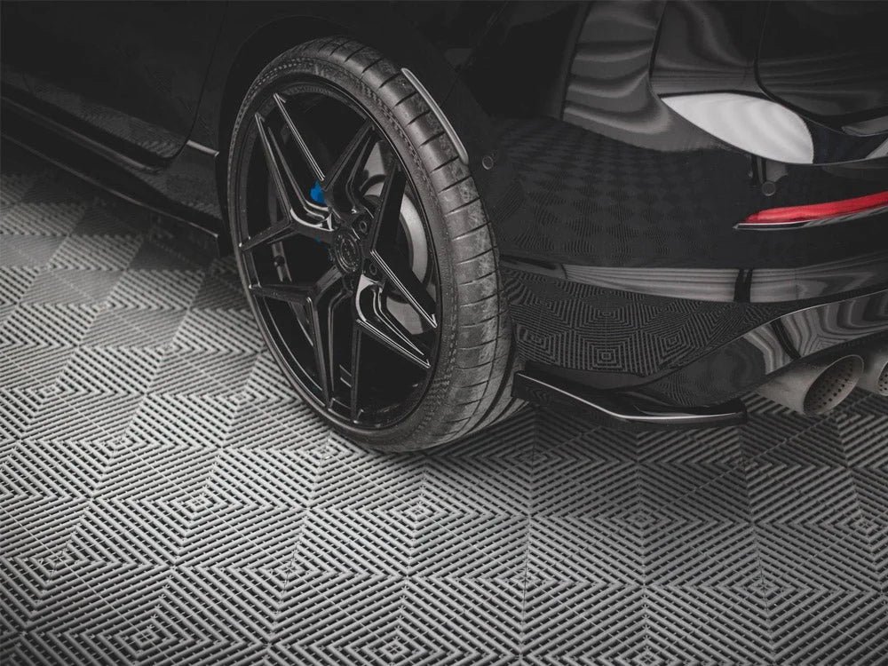 maxton-design-rear-side-splitters-v-2-volkswagen-golf-r-mk8-20-gloss-black-skirts-diffusers-891.jpg Maxton Design Rear Side Splitters V.2 Volkswagen Golf R MK8 20- - Image 3