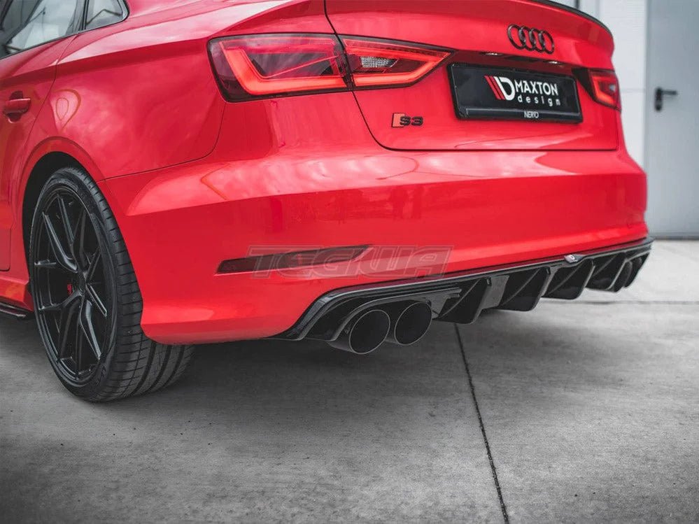 maxton-design-rear-valance-audi-s3-sedan-8v-13-16-gloss-black-splitters-skirts-diffusers-329.jpg Maxton Design Rear Valance Audi S3 Sedan 8V 13-16 - Image 4
