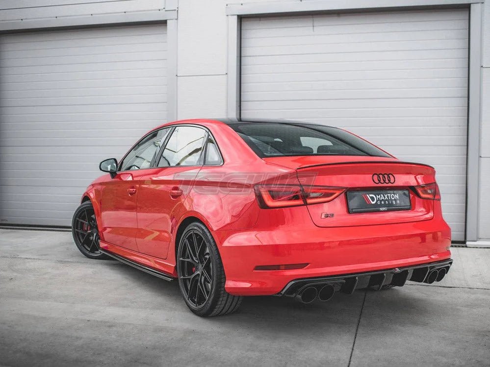 maxton-design-rear-valance-audi-s3-sedan-8v-13-16-gloss-black-splitters-skirts-diffusers-914.jpg Maxton Design Rear Valance Audi S3 Sedan 8V 13-16 - Image 2