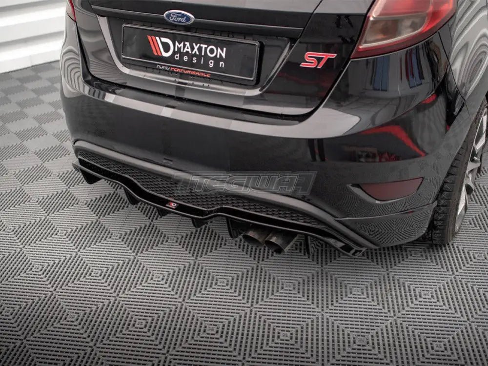 Maxton Design Rear Valance Ford Fiesta ST 5 Door Version MK7 Facelift 13-17 - Image 4