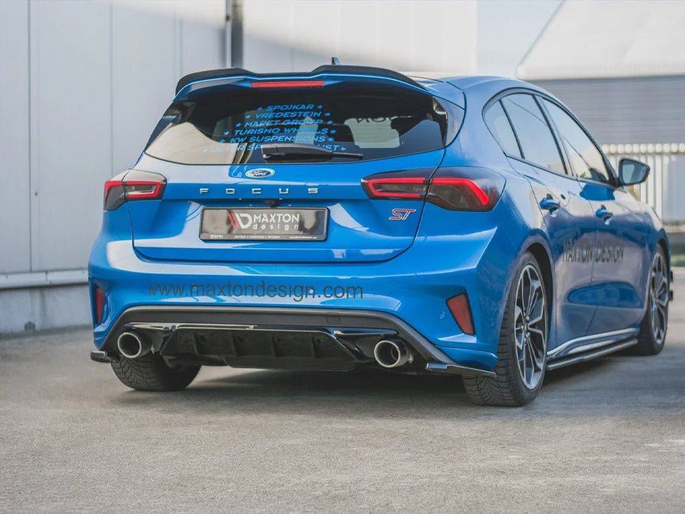 maxton-design-rear-valance-ford-focus-mk4-st-2019-gloss-black-splitters-skirts-diffusers-492.jpg Maxton Design Rear Valance Ford Focus MK4 ST 2019- - Image 2
