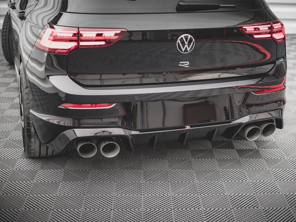 maxton-design-rear-valance-v-1-volkswagen-golf-r-mk8-20-gloss-black-splitters-skirts-diffusers-493.jpg Maxton Design Rear Valance V.1 Volkswagen Golf R MK8 20- - Image 3
