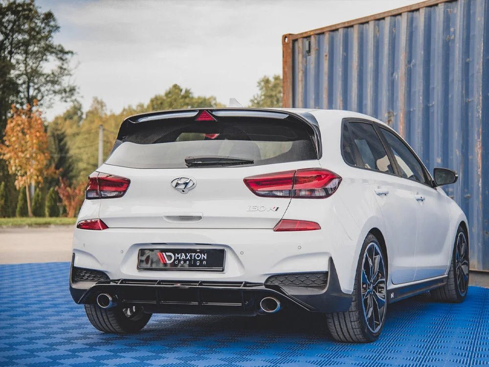 maxton-design-rear-valance-v3-hyundai-i30-n-mk3-hatchback-17-20-gloss-black-splitters-skirts-diffusers-850.jpg Maxton Design Rear Valance V3 Hyundai I30 N MK3 Hatchback 17-20 - Image 2