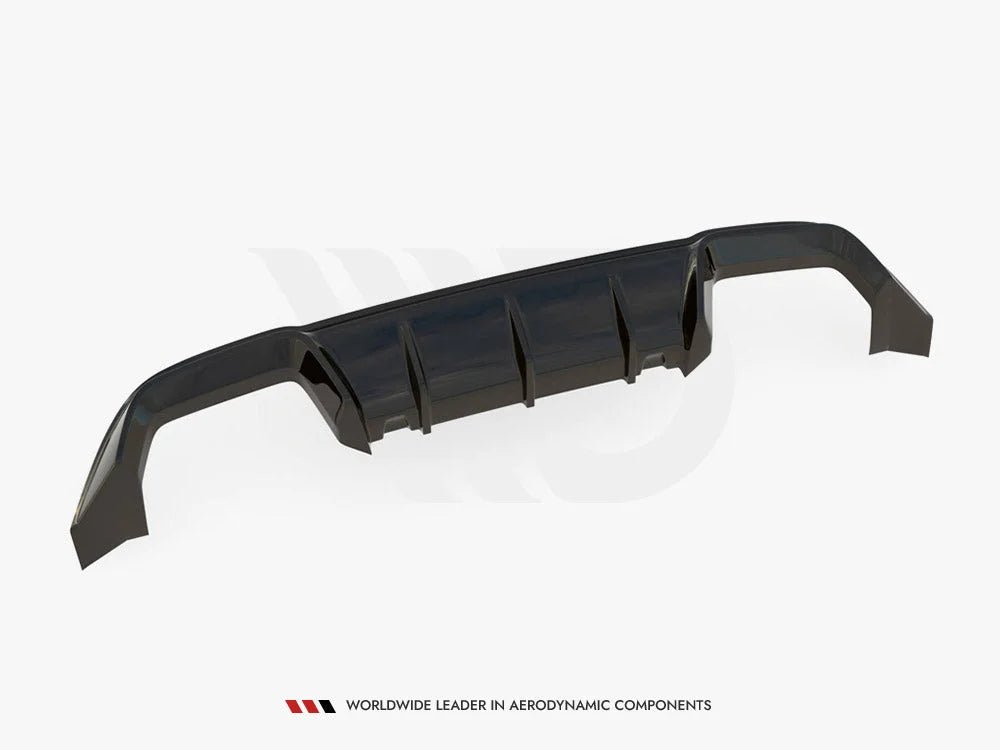 maxton-design-rear-valance-volkswagen-golf-r-mk7-13-16-gloss-black-splitters-skirts-diffusers-319.jpg Maxton Design Rear Valance Volkswagen Golf R MK7 13-16 - Image 5