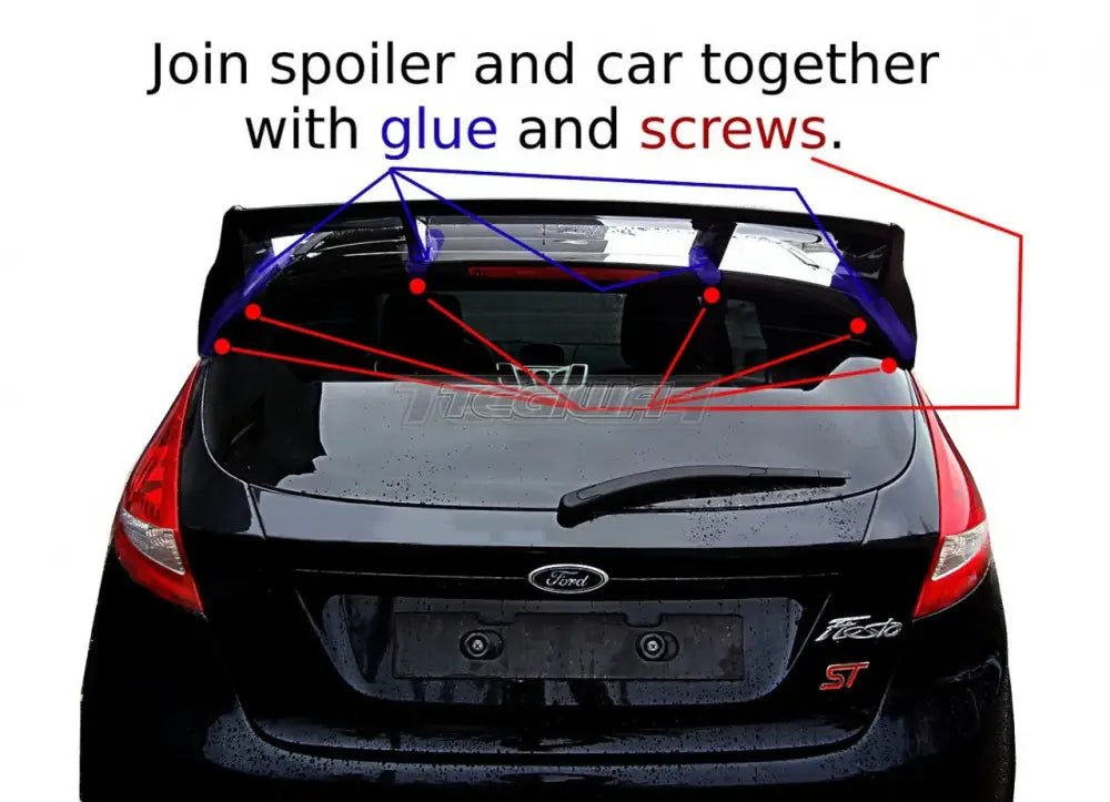 maxton-design-roof-spoiler-focus-rs-style-ford-fiesta-mk7-spoilers-412.jpg Maxton Design Roof Spoiler Focus RS Style Ford Fiesta MK7 - Image 6