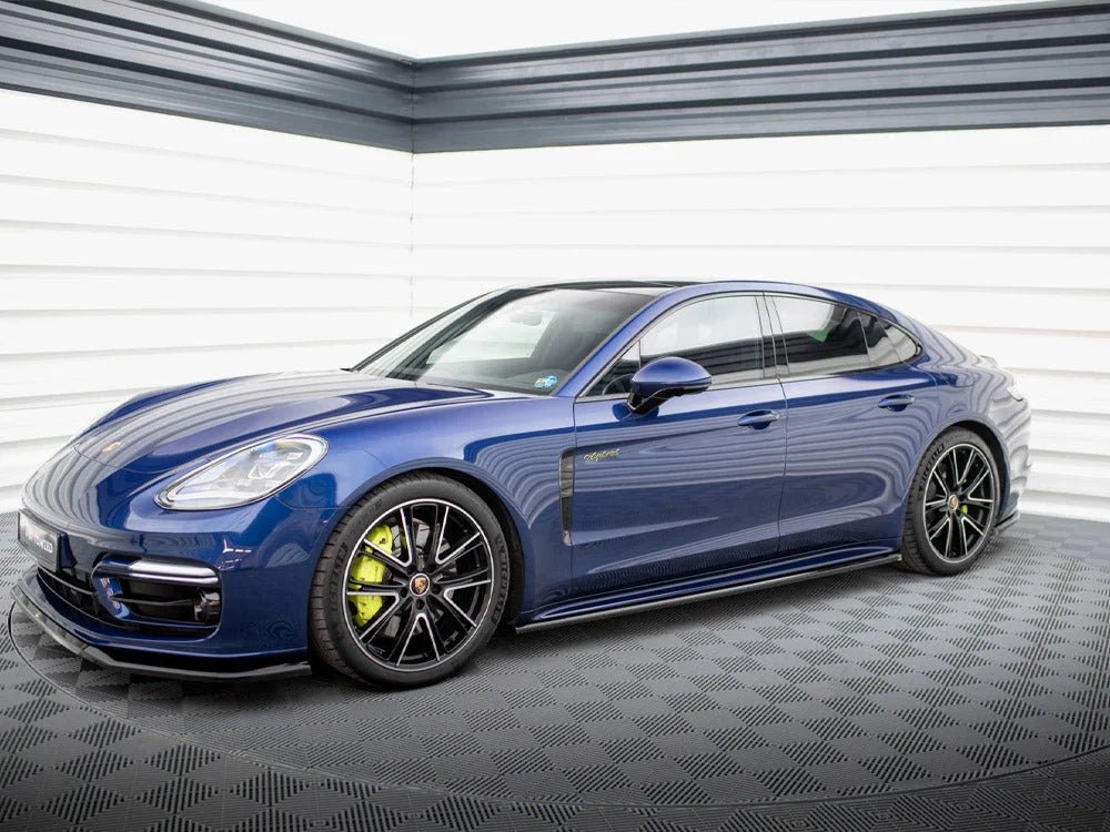 Maxton Design Side Skirts Diffusers Porsche Panamera E-Hybrid 971 Facelift - Image 2