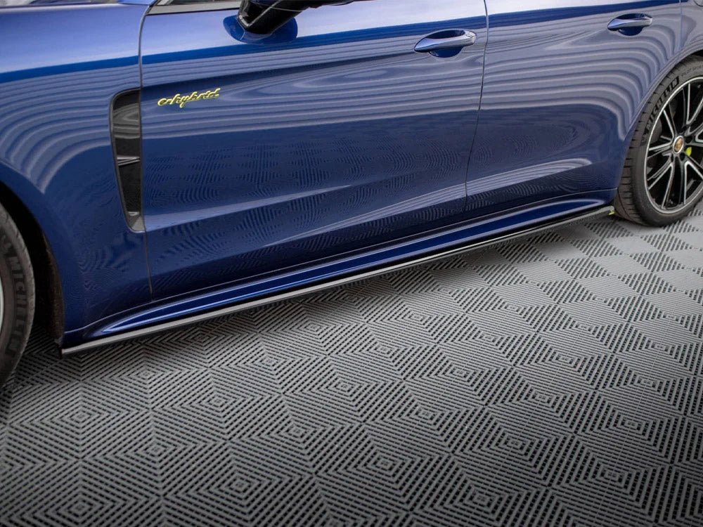 Maxton Design Side Skirts Diffusers Porsche Panamera E-Hybrid 971 Facelift - Image 4