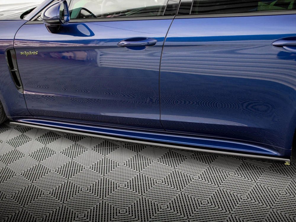 Maxton Design Side Skirts Diffusers Porsche Panamera E-Hybrid 971 Facelift - Image 3