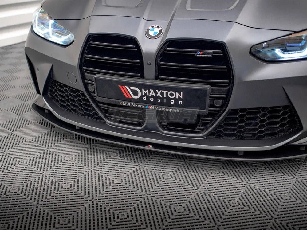 maxton-design-street-pro-front-splitter-bmw-m3-g80-2021-splitters-skirts-diffusers-305.jpg Maxton Design Street PRO Front Splitter BMW M3 G80 2021- - Image 5