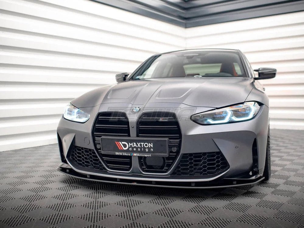 maxton-design-street-pro-front-splitter-bmw-m3-g80-2021-splitters-skirts-diffusers-450.jpg Maxton Design Street PRO Front Splitter BMW M3 G80 2021- - Image 4