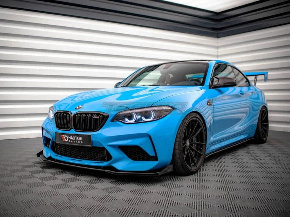 maxton-design-street-pro-front-splitter-v-1-flaps-bmw-m2-competition-f87-16-20-splitters-skirts-diffusers-673.jpg Maxton Design Street PRO Front Splitter V.1 +flaps BMW M2 Competition F87 16-20 - Image 2
