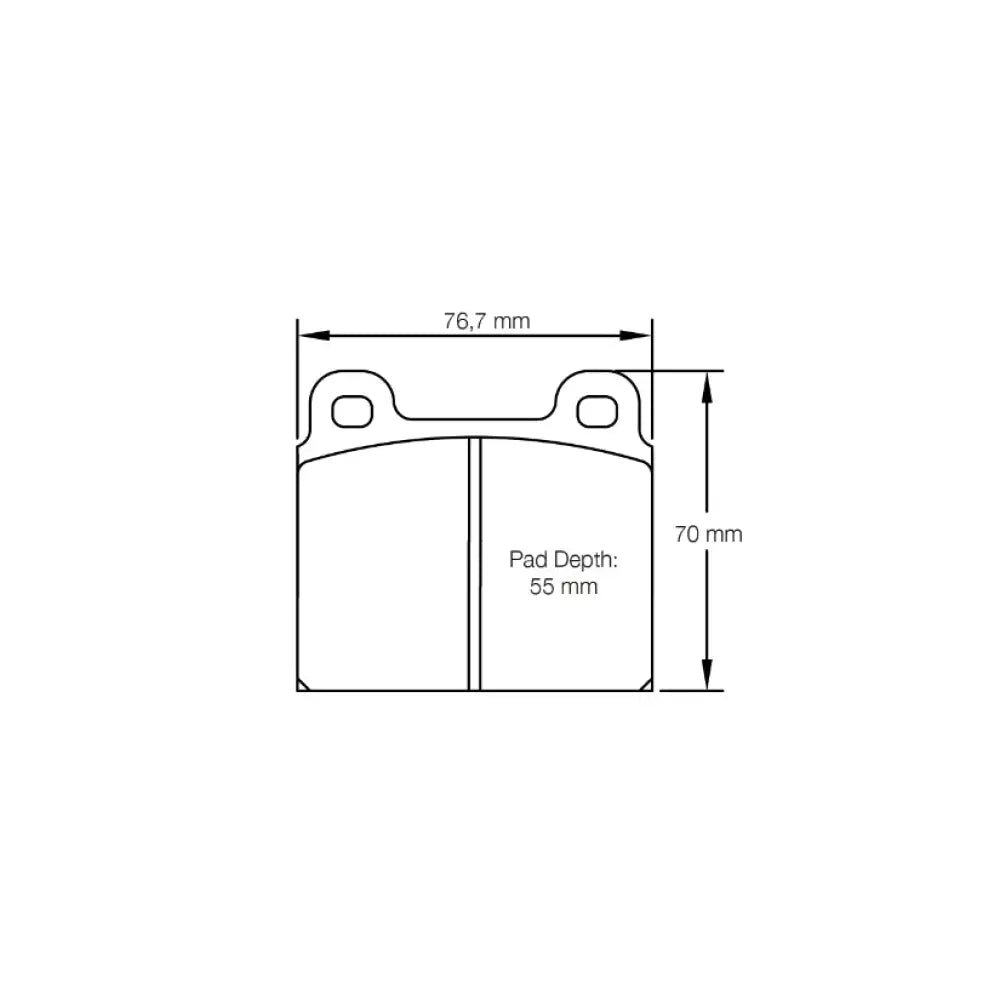 pagid-brake-pads-porsche-911-s-72-83-621.jpg Pagid Brake Pads Porsche 911 S 72-83 - Image 4