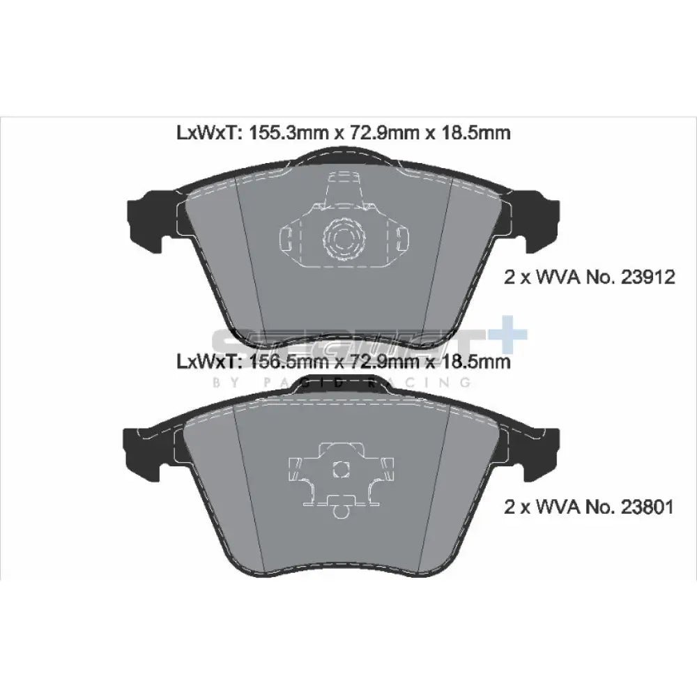 pagid-street-brake-pads-ford-focus-mk2-st-05-12-front-965.jpg Pagid Street+ Brake Pads Ford Focus MK2 ST 05-12 Front - Image 3