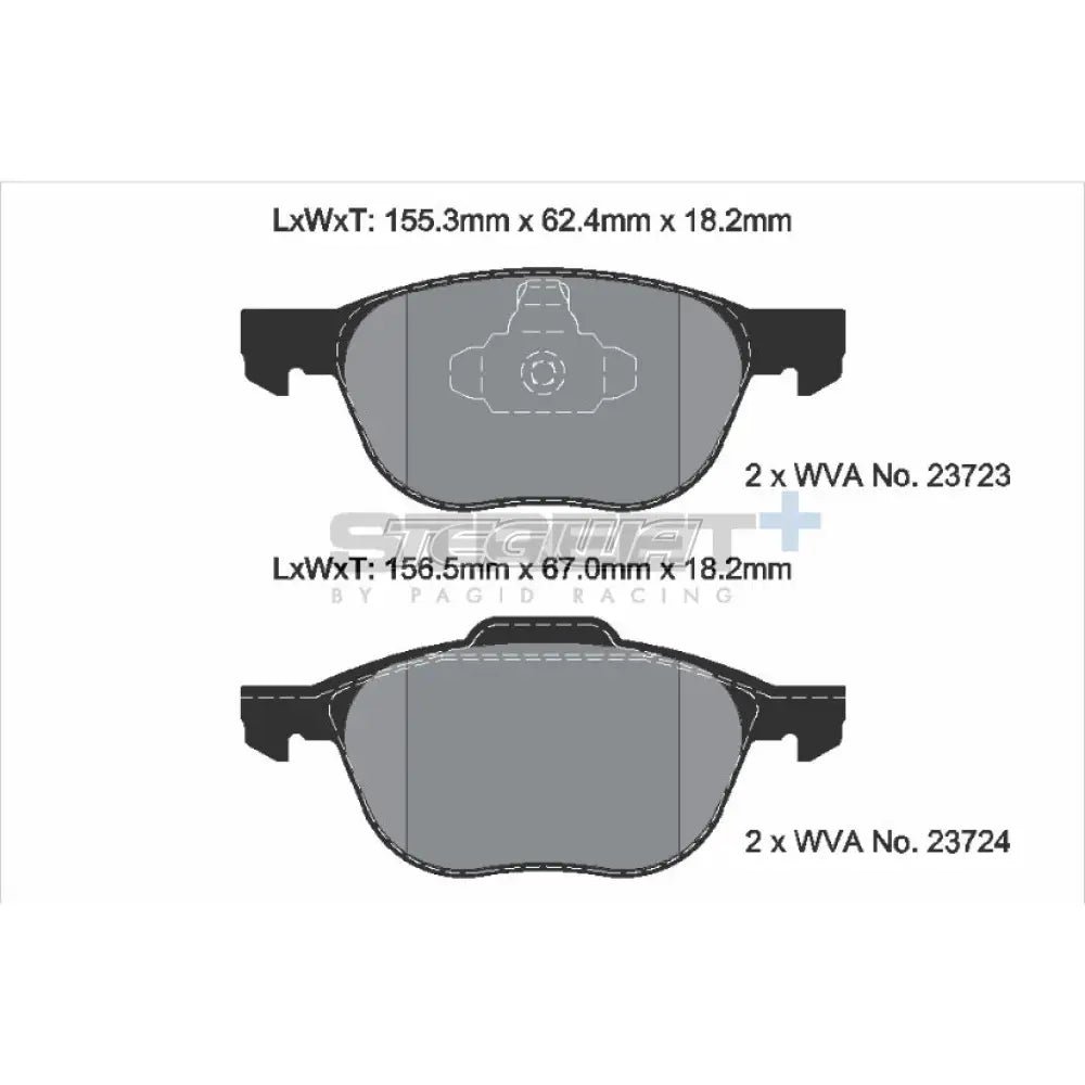 pagid-street-brake-pads-ford-focus-mk3-st-12-17-front-t8041sp2001-921.jpg Pagid Street+ Brake Pads Ford Focus MK3 ST 12-17 Front - T8041SP2001 - Image 3