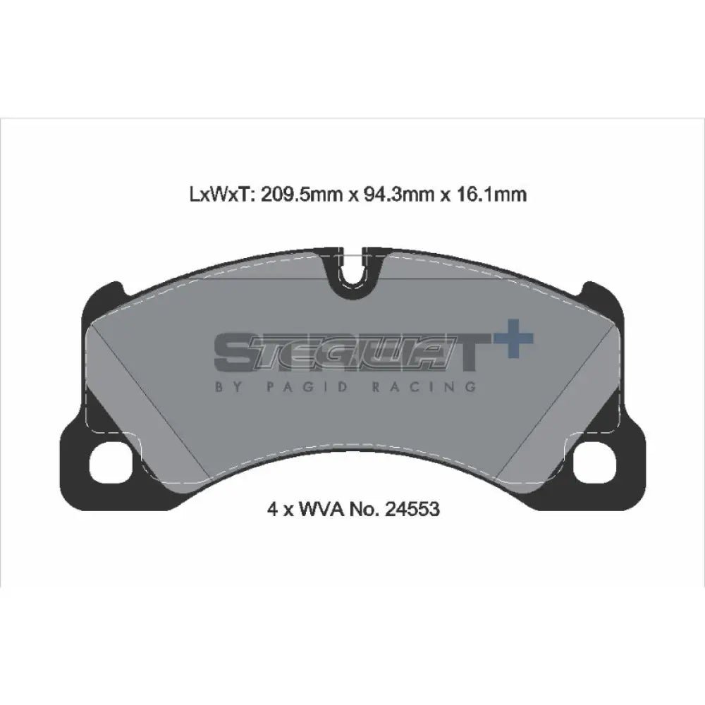 pagid-street-brake-pads-porsche-panamera-970-09-16-front-828.jpg Pagid Street+ Brake Pads Porsche Panamera 970 09-16 Front - Image 3