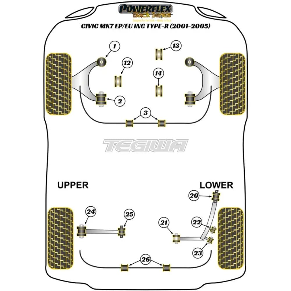 powerflex-black-series-rear-lower-arm-outer-bush-honda-civic-ep-eu-inc-type-r-01-05-bushes-959.jpg Powerflex Black Series Rear Lower Arm Outer Rear Bush Honda Civic EP EU Inc Type-R 01-05 - Image 2