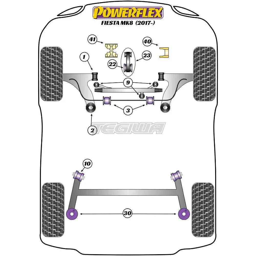 powerflex-road-series-front-anti-roll-bar-bush-22mm-ford-fiesta-mk8-8-5-inc-st-17-bushes-738.jpg Powerflex Road Series Front Anti Roll Bar Bush 22mm Ford Fiesta MK8 8.5 Inc ST 17+ - Image 2