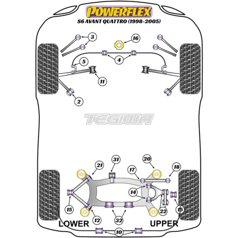 powerflex-road-series-rear-tie-rod-inner-bush-audi-a6-s6-rs6-c5-avant-quattro-97-05-bushes-932.jpg Powerflex Road Series Rear Tie Rod Inner Bush Audi A6 S6 RS6 C5 Avant Quattro 97-05 - Image 2