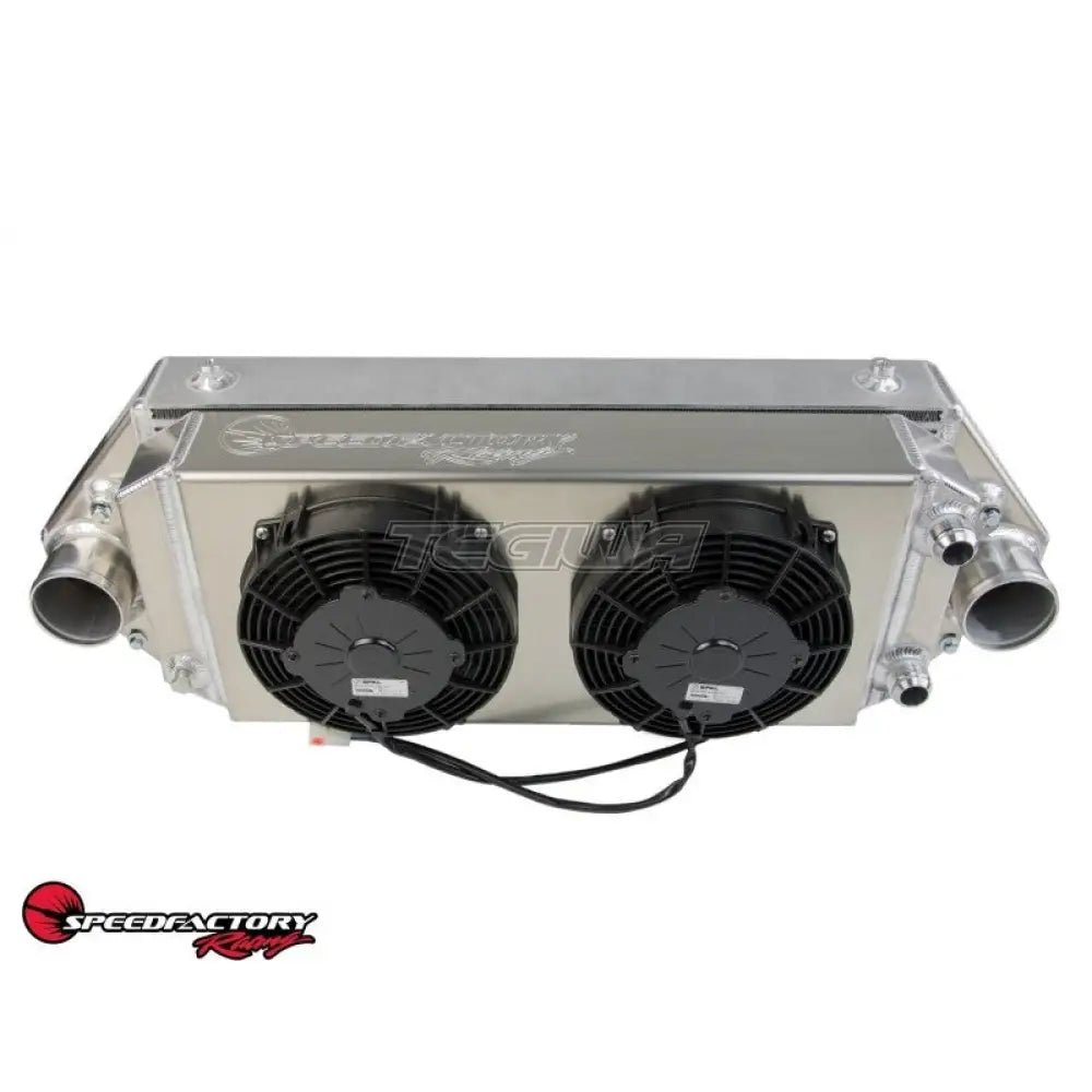 speedfactory-hp-dual-backdoor-intercooler-combo-w-honda-k-series-16an-tucked-radiator-radiators-509.jpg Speedfactory HP Dual Backdoor Intercooler Combo w/ Honda K-Series -16AN Tucked Radiator - Image 2